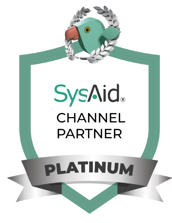 SysAid Partners badge platinum