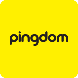 Yellow background with the word "pingdom" written in lowercase black letters. - SysAid