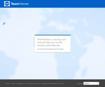 Initiating a TeamViewer Embedded Session