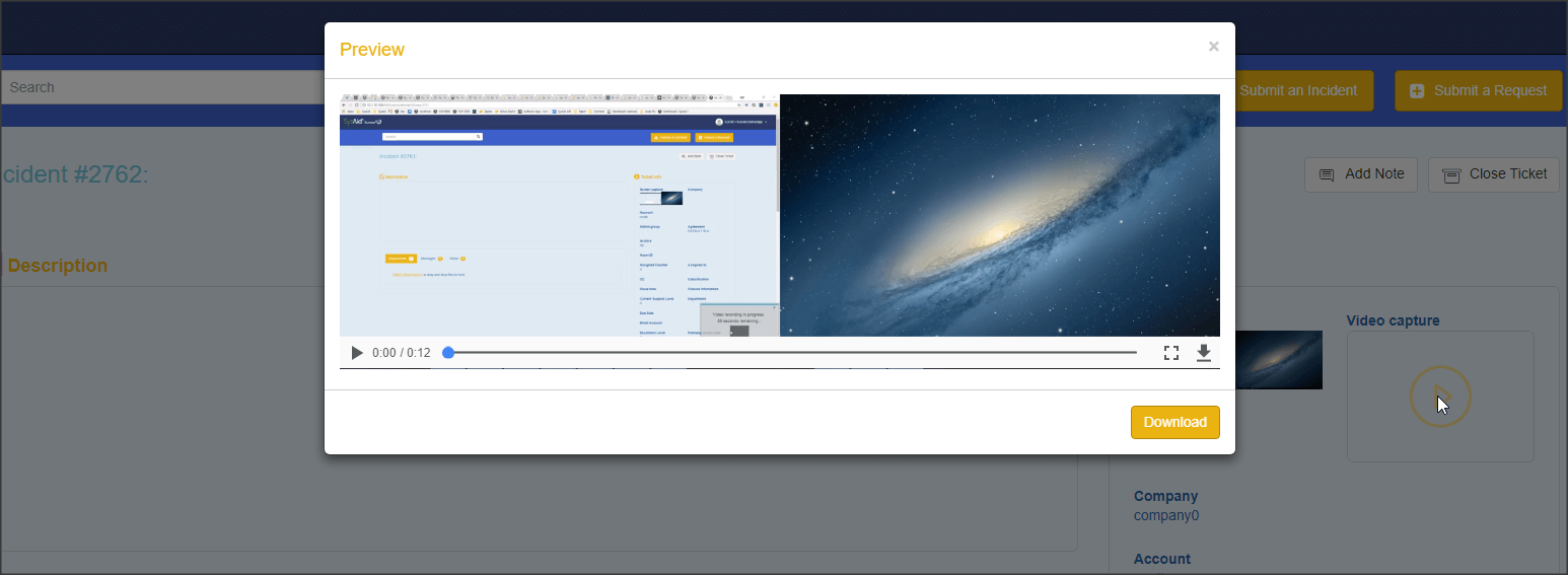 SysAid Self-Service Portal