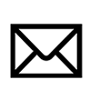 Icon of an envelope, symbolizing email communication within SysAid's ITSM Help Desk for efficient support management. - SysAid