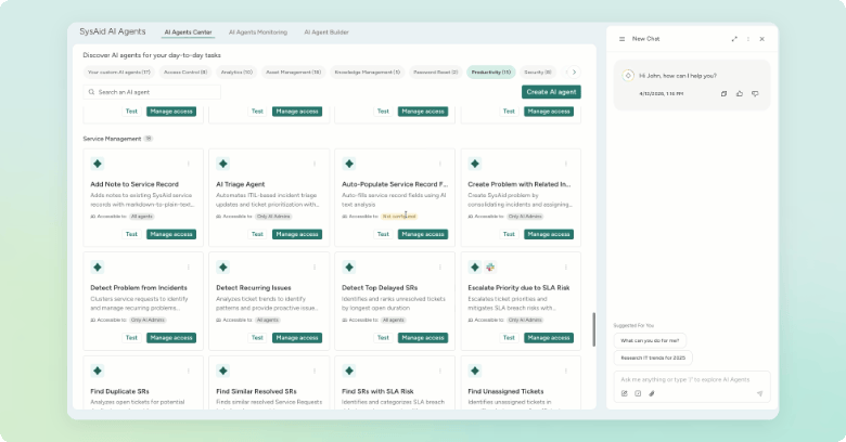 Discover AI agents for all day to day tasks.