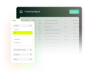 Generate report for MTTR and NPS