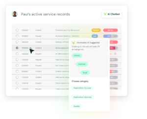 Copilot for agents with ticket categorization
