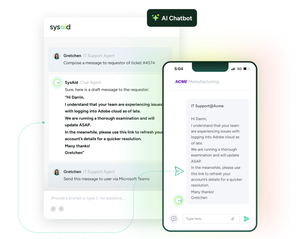 SysAid Copilot for Agents: AI Service Desk Tool - SysAid