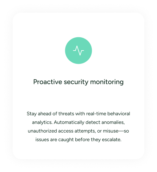 Proactive security monitoring with AI agents