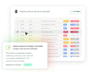 Copilot assisting with password change