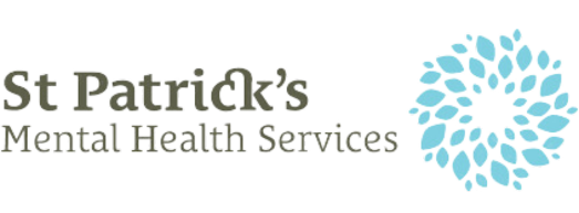 St. Patrick's Mental Health Services logo featuring company name in gray text and a blue circular floral design. - SysAid