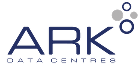 Logo of ARK Data Centres with the company name in blue text and abstract circular shapes in grey and blue above the text. - SysAid