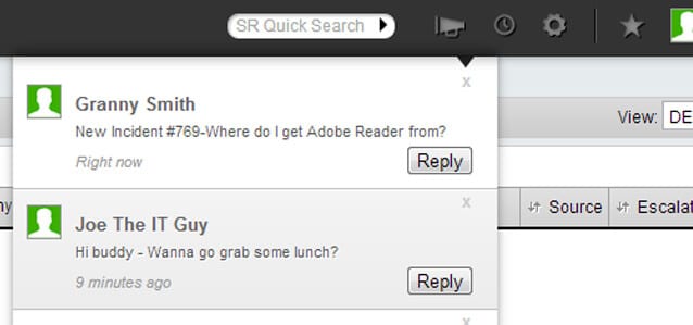Dismiss Announcements with a click