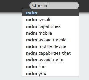 Search bar
