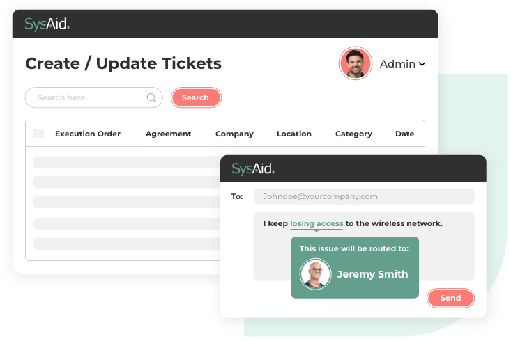 Create/Update Tickets