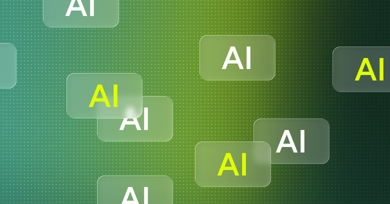 Abstract AI graphic representing DeepSeek artificial intelligence and ITSM security risks