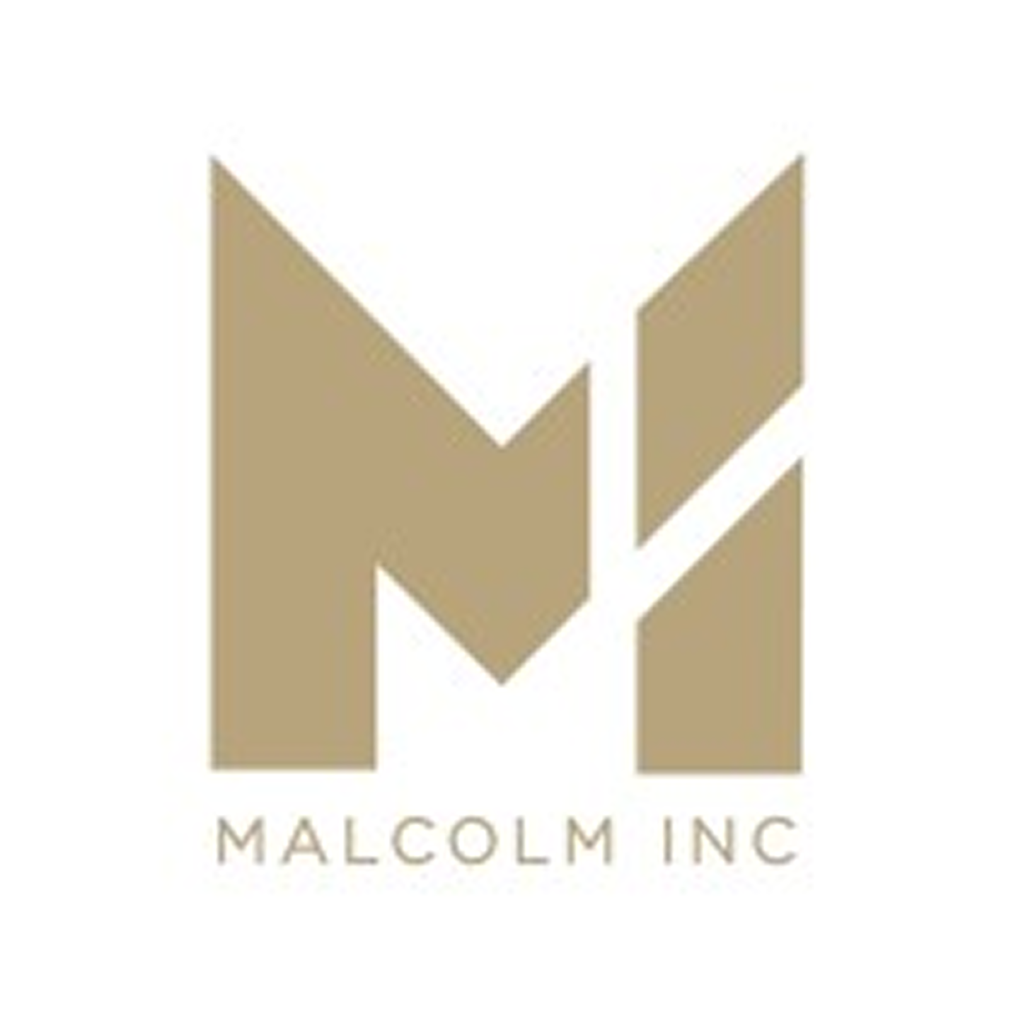 Gold geometric "M" logo with "MALCOLM INC" below, symbolizing streamlined ITSM solutions like those from SysAid. - SysAid