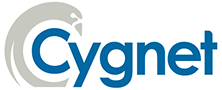 SysAid logo featuring a stylized grey swan encircling a blue "Cygnet" text, symbolizing seamless ITSM solutions. - SysAid