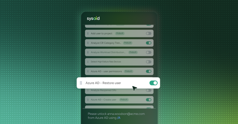 SysAid Agentic AI