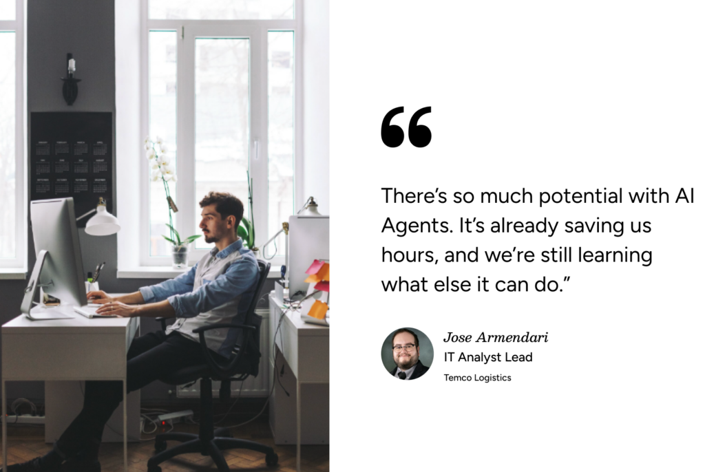 AI at the Wheel: Temco’s AI Agents Put IT Power in the Hands of Every Driver
