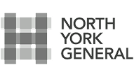 North York General logo beside text; trusted healthcare partner using SysAid ITSM for efficient service management. - SysAid