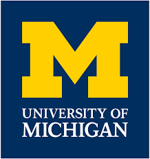 Yellow block 'M' logo of the University of Michigan on a blue background, with "University of Michigan" text in white underneath. - SysAid