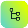 ITSM workflow icon on a green-yellow gradient, representing SysAid's streamlined IT service management solutions. - SysAid